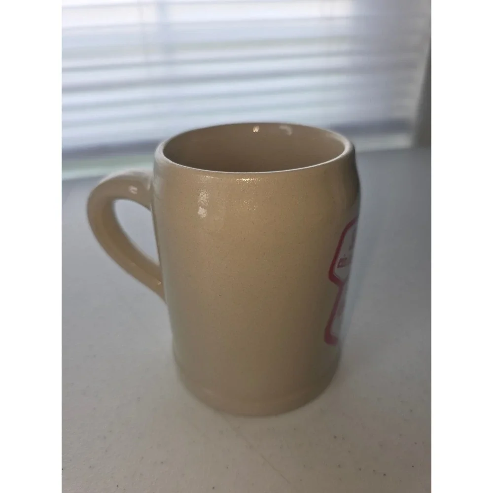 Vintage Stuttgarter Hofbräu German Beer Stein Ceramic Mug So ein Bier Ambest